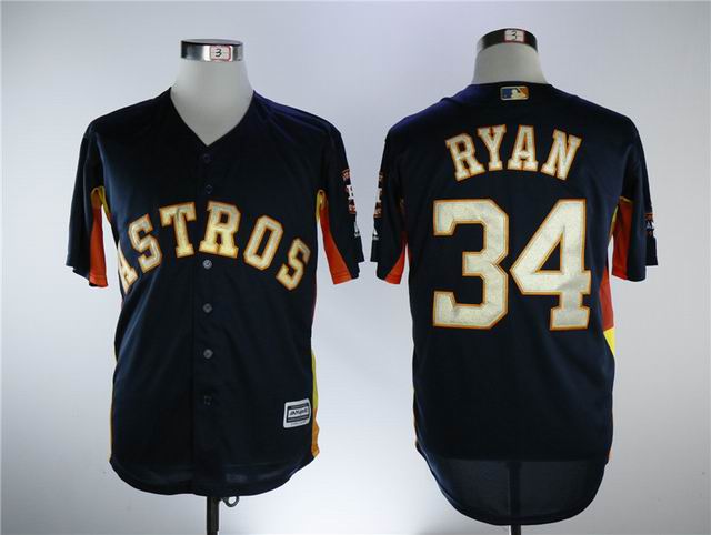 2017 world championship Houston Astros gold jerseys-022